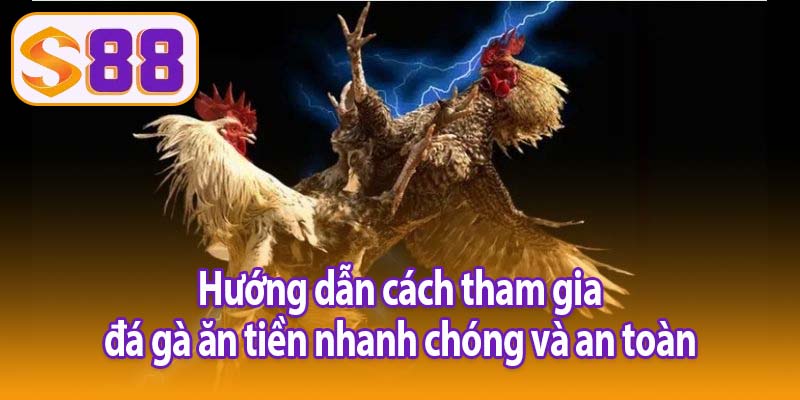 Hướng dẫn cách tham gia đá gà ăn tiền nhanh chóng và an toàn